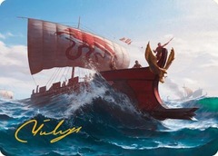 Adrestia (08/20) Art Card - Gold-Stamped Signature